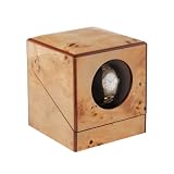 Orbita Privee 1 Watch Winder With Lithium Battery In Poplar/Burl