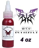 Iron Butterfly Tattoo Ink 4 OZ DARK MAGENTA Pigment