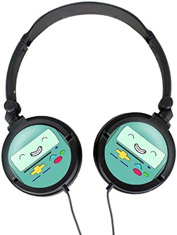 Adjustable Stereo Corded Binaural Headset Beemo - Adventure Time Custom Headphone