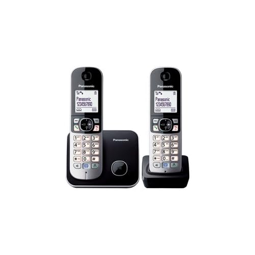 Comparer PANASONIC KXTG6812GB NOIR DUO  