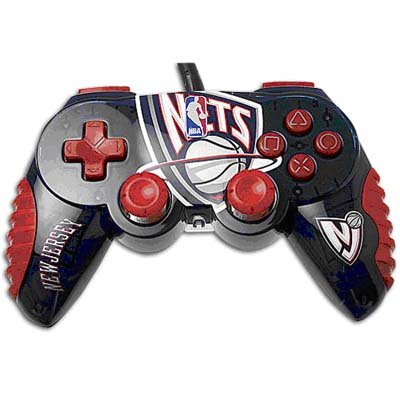 New Jersey Nets NBA Control Pad Pro Ps2 Controller