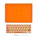 TOP CASE - 2 in 1 Bundle Deal Air 11-Inch Rubberized Hard Case Cover and Matching Color Keyboard Cover for Macbook Air 11