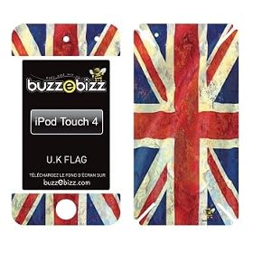 Skin iPod touch 4 Drapeau Anglais