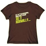 T-Shirt Womens Brown 