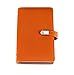 Name Card Book Holder Business Card Organizer for 240 Cards ( orange)