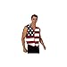 Rubie's Costume Men's Stars and Stripes Vest, Multi-Colored, One Size