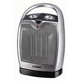 Lasko 5409 Oscillating Ceramic Tabletop/Floor Heater with Thermostat