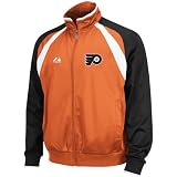 Majestic Philadelphia Flyers Therma Base Track Jacket Xx Large