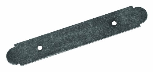 Amerock BP19208WID Pull Backplate, Wrought Iron Dark, 3-Inch Center-to-Center