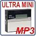 USB Mini Silver Aluminum MP3 Pocket Player & MMC / SD Card Reader