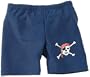 Playshoes Jungen Badeshort 460084 Shorty / Badehose Pirat von Playshoes mit UV-Schutz nach Standard 801 und Oeko-Tex Standard 100, Gr. 122/128, Blau (791 blau/gr�n)