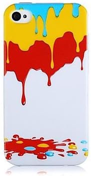 Ice Cream Melt Pattern Silicone Soft Case for iPhone5/5S