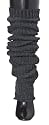 Charcoal Thigh Hi Leg Warmer by KD dance Makers of the Finest Dancewear in the World, 36 Inch Rib Knit Legwarmers, Made in New York City - Keep Your Legs Warm, Cozy & Fashionable