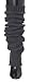 Charcoal - Long Leg Warmer - 36 Inches - Thigh Hi - KD Dance Legwarmer, Knit Rib Stretch - Made in America - Made By Dancers for Dancers, Hipsters, Fashionistas and Everybody Else