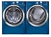 Electrolux IQ Touch Blue 4.30 Cu Ft (DOE) Steam Front Load Washer and Steam GAS 8.0 Cu Ft Dryer EIFLS60JMB_EIMGD60JMB