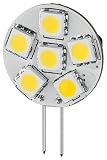 Goobay 30337 LED-Chip f&uuml;r G4 Lampensockel mit 6 SMD LEDs Leuchtfarbe tageslicht wei&szlig;