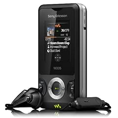 Sony Ericsson W205 ambient Handy (MP3, 1.3 MP, Radio) black