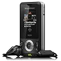 Sony Ericsson W205 ambient Handy (MP3, 1.3 MP, Radio) black