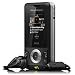 Sony Ericsson W205 ambient Handy (MP3, 1.3 MP, Radio) black