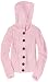 Pink Angel Girls 7-16 Hood Cardigan Sweater, Pink, Small
