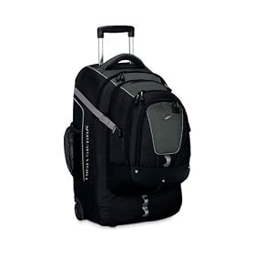 High Sierra Sports Company TR105 - Travel Pack - Overpass - Black-Graphite