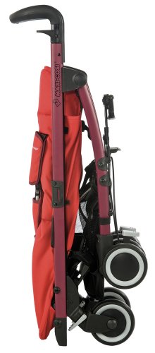 Imagen 3 de Maxi-Cosi 13043867 Mila - Silla de paseo con capota, protector para la lluvia y adaptador para el capazo, color rojo