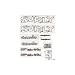 Surly Steamroller Frame Decal Set with Headbadge