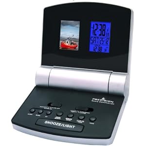 RADIO CONTROLLED ALARM CLOCK & DIGITAL PHOTO FRAME BNIB