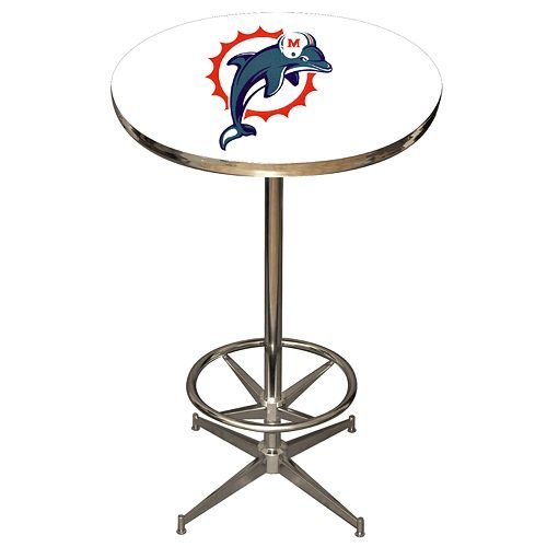Miami Dolphins Kitchen Pub Table Furniture