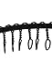 uxcell Metal Woman Hairdressing Hair Hoop Hairhoop Ornament 5Pcs Black