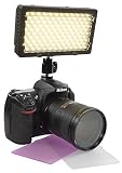 Fancierstudio Professional 240 LED Panel Bi Color With Color Temperature Switch 3200K-5400K And Brightness Dimmer Switch By Fancierstudio CN240