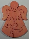 Wooden Educational Jig-Saw Puzzle - Angel