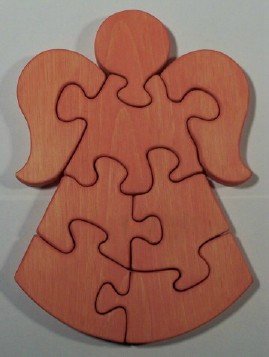 41%2B2fmmug8L Wooden Educational Jig Saw Puzzle   Angel