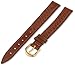Voguestrap TX416091 Allstrap 11mm Brown Regular-Length Genuine Leather-Braid Watchband