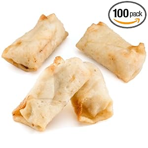 Appetizers And Inc, Cocktail Vegetable Egg Rolls, 100 Count Rolls by APPETIZERS AND INC.