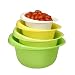 Cook Pro 4 piece Mixing Bowl Set
