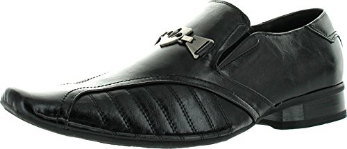 Coronado Mens Bruce Dress Shoes Bruce Fashion Loafer Style With A Point Bicycle Toe And Leather Lining