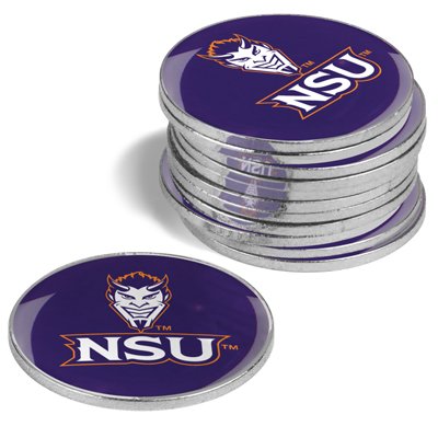 Northwestern State Demons Golf Ball Markers