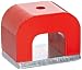 Red Cast Alnico 5 Bridge Magnet With Keeper, 1.77
