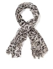Autograph Pure Modal Leightweight Animal Print Scarf