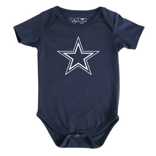 Dallas Cowboys Newborn Navy Logo Premier Creeper