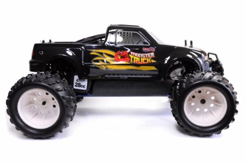 Imagen 5 de Amewi 22089 Monstertruck Big Foot - Camión radio control (28 cc, 2,4 GHz, escala 1:5, RTR) [importado de Alemania]
