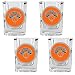 New York Knicks NBA 4pc Square Shot Glass Set