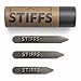 Stiffs by Wurkin Stiffs 10 Pack Assorted Size Brass Collar Stays
