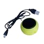 niceEshop(TM) Portable Travel-size Mini Hamburger Speaker For IPhone / IPad / Ipod / Samsung / HTC / Laptop / PC Computers -Yellow