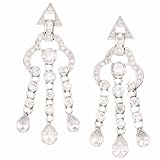 Designer Inspired Hanging Chandelier (.925) S/S Earrings (Holiday Special)