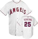 Mark Teixeira Majestic MLB Home Replica Los Angeles Angels of Anaheim Youth Jersey - X-Large (18-20)