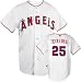 Mark Teixeira Majestic MLB Home Replica Los Angeles Angels of Anaheim Youth Jersey - X-Large (18-20)