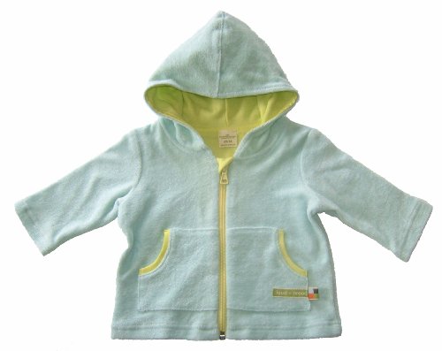 loud + proud 320 - Kapuzenjacke Frottee,Farbe: eisblau