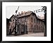 Entrance Gate with Lettering Arbeit Macht Frei, Auschwitz Concentration Camp, Poland Collections Framed Art Poster Print by Ken Gillham, 31x25